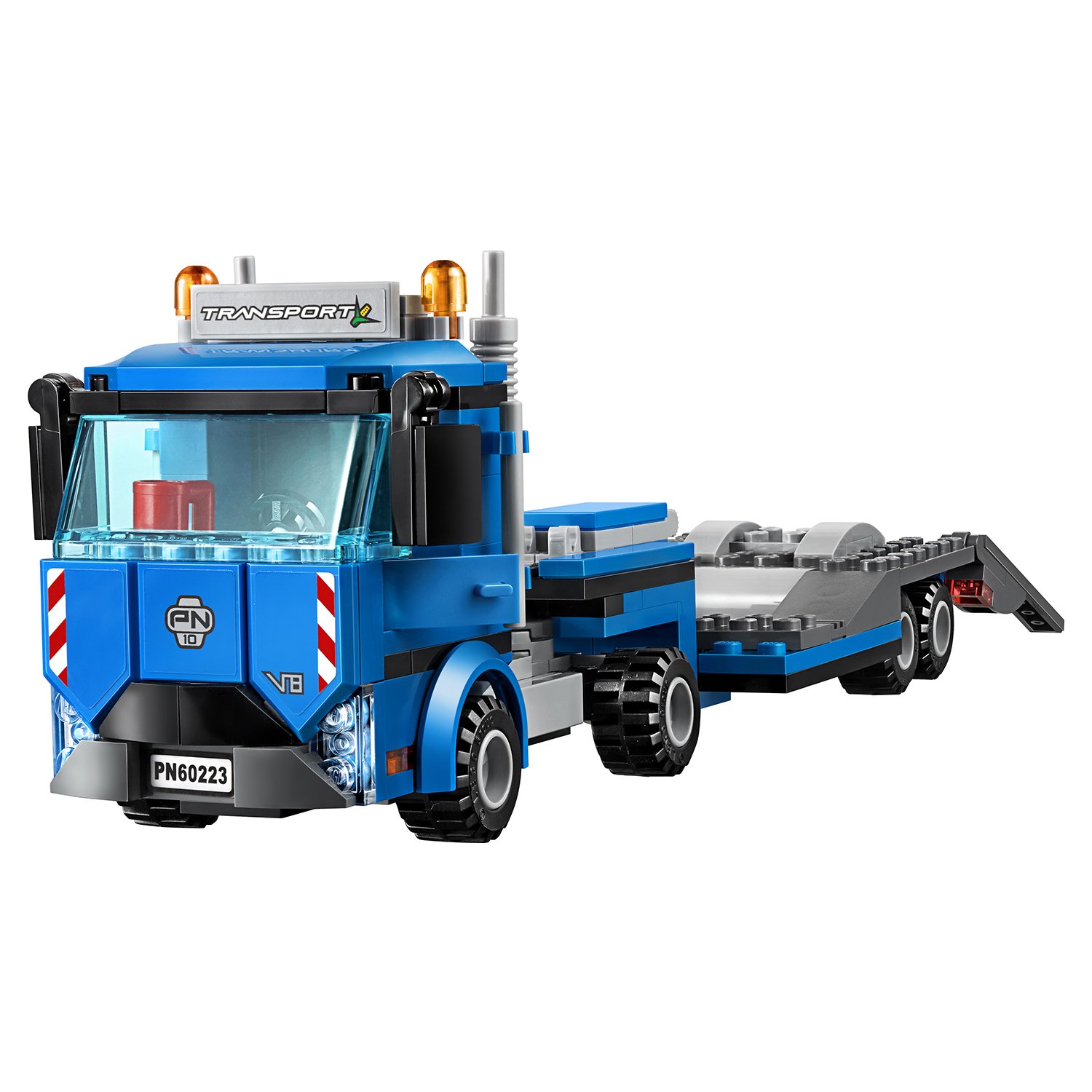 Конструктор из серии Lego City Great Vehicles - Транспортировщик для комбайнов  